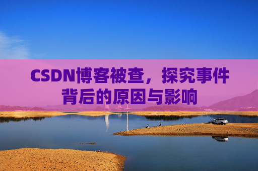 CSDN博客被查,探究事件背后的原因与影响